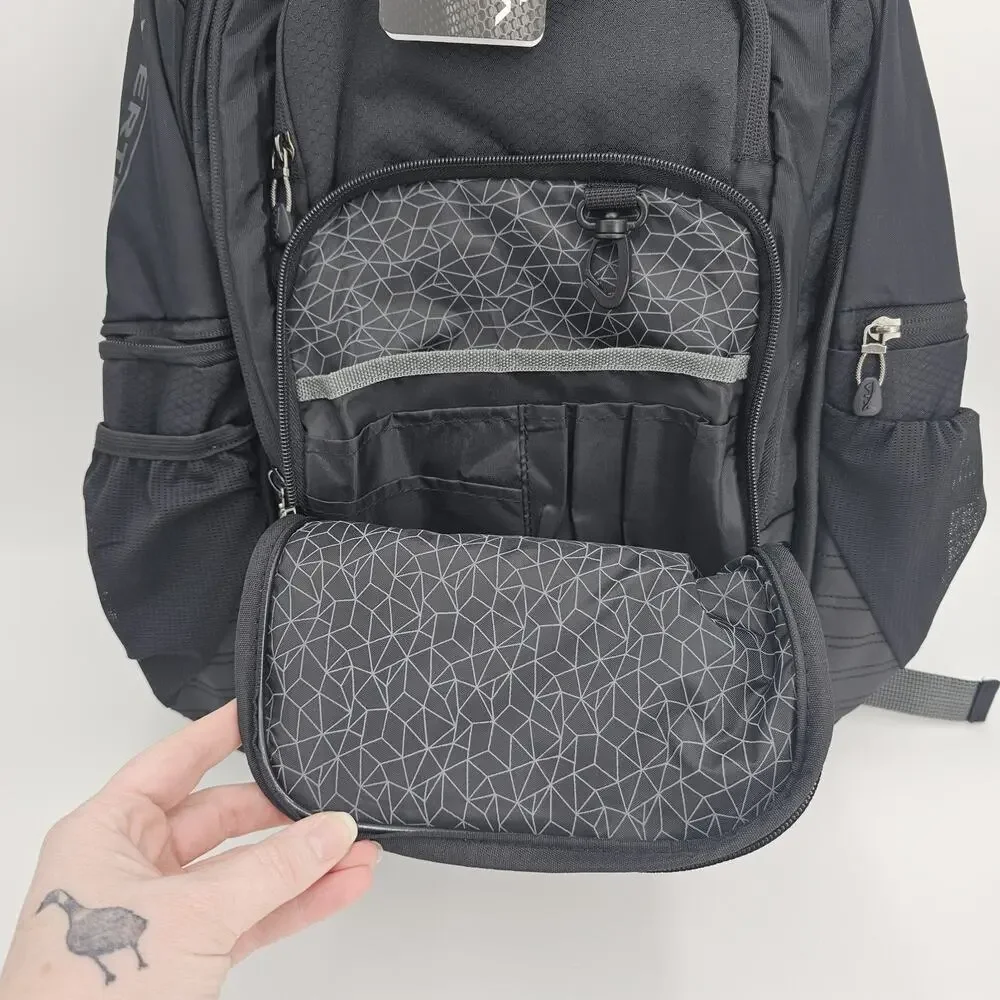 Vertex 5387 Viper Computer Backpack, Black, Travel School Commuter Bag New Tags